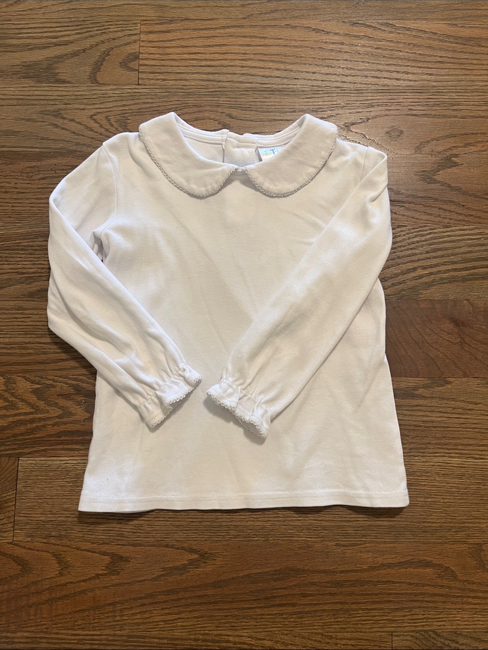 Girls 5T Peter Pan collar shirt EUC